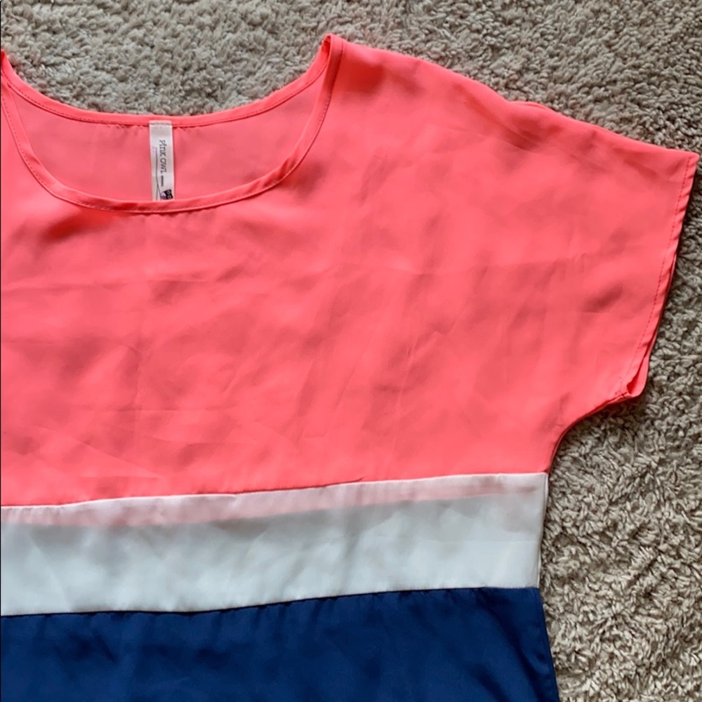 Colorblock Blouse - Picture 3 of 6